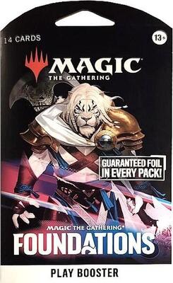 Magic: The Gathering Foundations - Sleeved Play Booster Pack card from Foundations