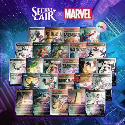 Secret Lair Drop: Secret Lair x Marvel's Spider-Man: The Foil Web-Slinger Bundle card from Secret Lair Drop Series