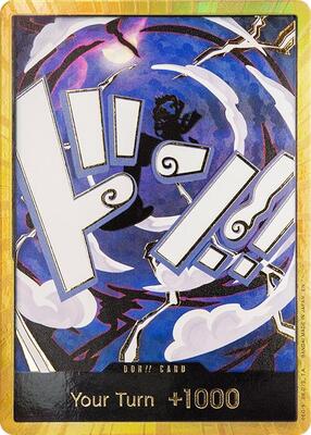 DON!! Card (GEAR5 Luffy) (Gold) card from Premium Booster -The Best- Vol. 2