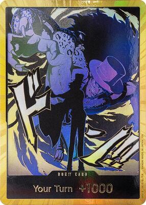 DON!! Card (Rob Lucci) (Gold) card from Premium Booster -The Best- Vol. 2