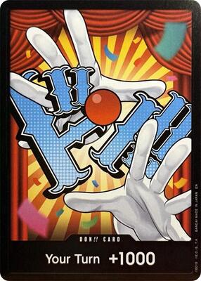 DON!! Card (Buggy) card from Premium Booster -The Best- Vol. 2