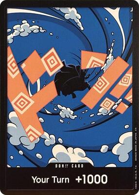 DON!! Card (Jinbe) card from Premium Booster -The Best- Vol. 2