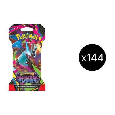 Phantasmal Flames Sleeved Booster Case card from ME02: Phantasmal Flames