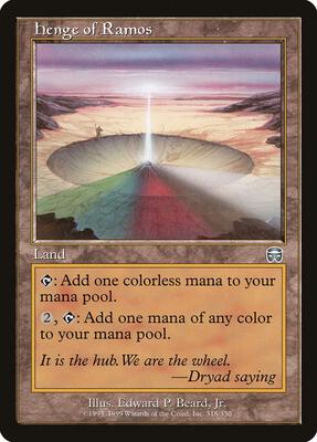 Henge of Ramos card from Mercadian Masques