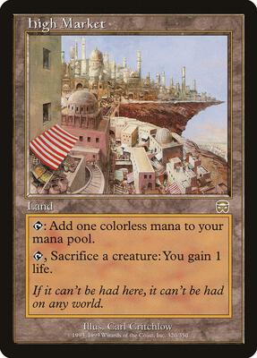 High Market card from Mercadian Masques