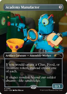 Academy Manufactor (2195) card from Secret Lair Drop Series