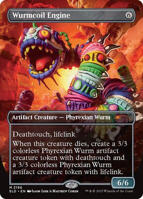 Wurmcoil Engine (2196) card from Secret Lair Drop Series