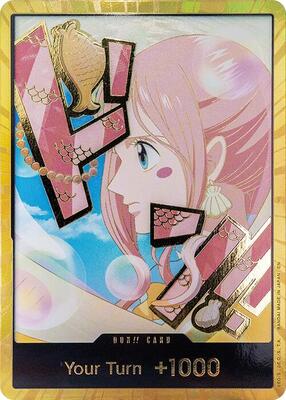 DON!! Card (Shirahoshi) (Gold) card from Premium Booster -The Best- Vol. 2