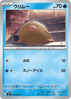 Swinub card from M2: Inferno X