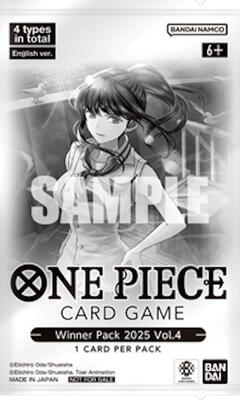 Winner Pack 2025 Vol. 4 card from One Piece Promotion Cards