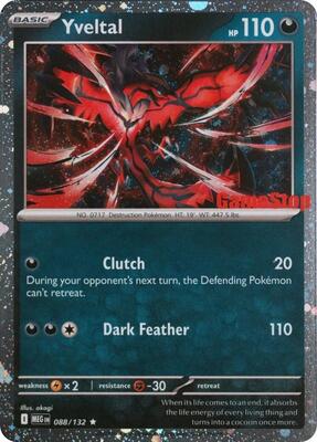 Yveltal (Game Stop) card from Miscellaneous Cards & Products