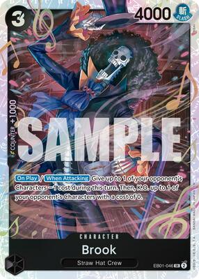 Brook - EB01-046 (Reprint) card from Premium Booster -The Best- Vol. 2