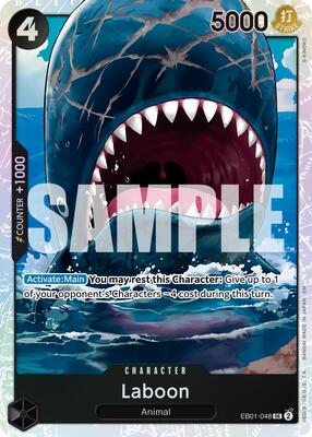 Laboon (Reprint) card from Premium Booster -The Best- Vol. 2