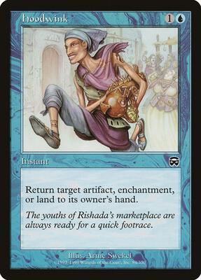 Hoodwink card from Mercadian Masques