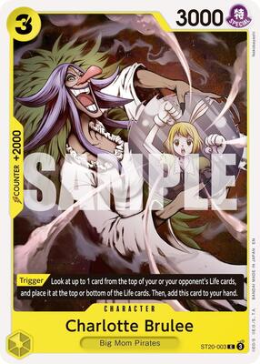 Charlotte Brulee (Reprint) card from Premium Booster -The Best- Vol. 2