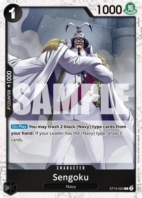 Sengoku - ST19-002 (Pirate Foil) card from Premium Booster -The Best- Vol. 2