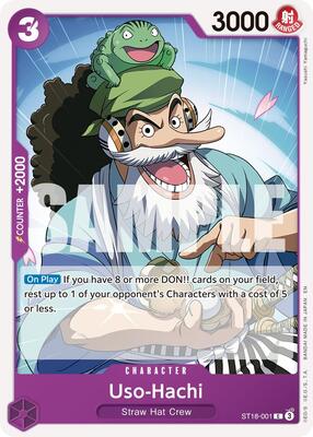 Uso-Hachi (Reprint) card from Premium Booster -The Best- Vol. 2