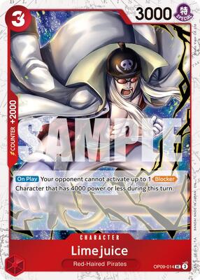 Limejuice (Pirate Foil) card from Premium Booster -The Best- Vol. 2