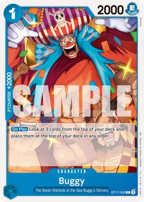 Buggy - ST17-003 (Reprint) card from Premium Booster -The Best- Vol. 2