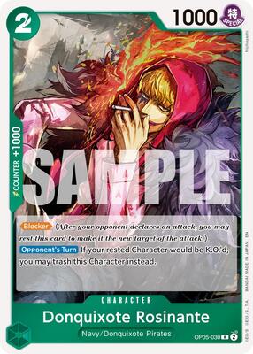 Donquixote Rosinante (Reprint) card from Premium Booster -The Best- Vol. 2
