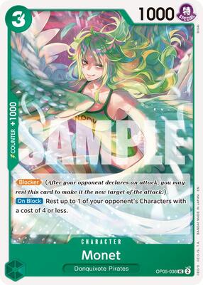 Monet (Reprint) card from Premium Booster -The Best- Vol. 2