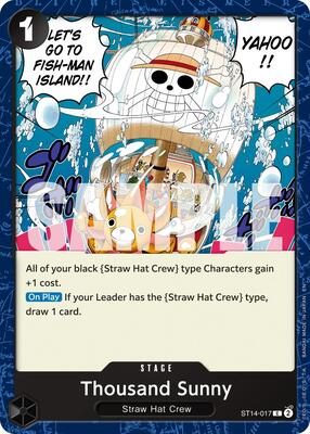 Thousand Sunny (Reprint) card from Premium Booster -The Best- Vol. 2