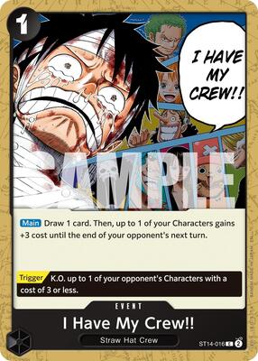 I Have My Crew!! (Reprint) card from Premium Booster -The Best- Vol. 2