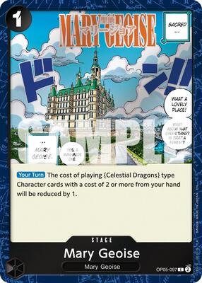 Mary Geoise (Pirate Foil) card from Premium Booster -The Best- Vol. 2