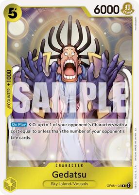 Gedatsu (Reprint) card from Premium Booster -The Best- Vol. 2