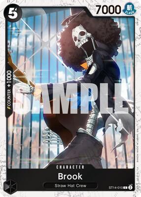 Brook - ST14-010 (Pirate Foil) card from Premium Booster -The Best- Vol. 2