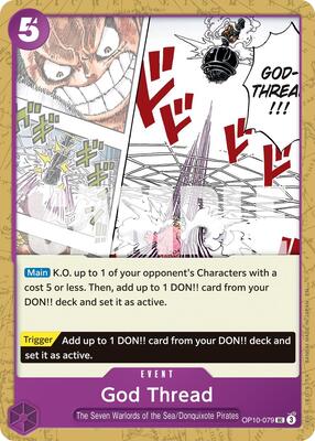 God Thread (Reprint) card from Premium Booster -The Best- Vol. 2