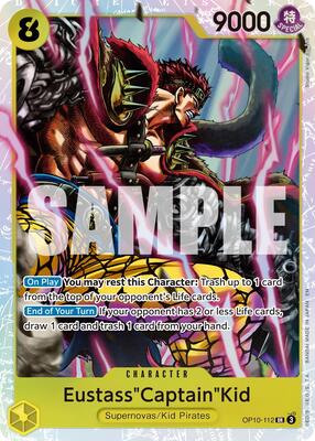 Eustass"Captain"Kid (Reprint) card from Premium Booster -The Best- Vol. 2