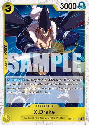 X.Drake (Pirate Foil) card from Premium Booster -The Best- Vol. 2
