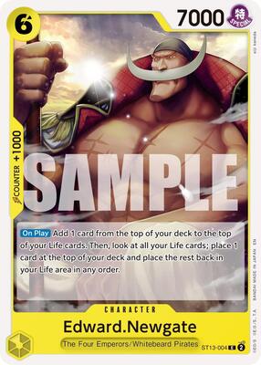 Edward.Newgate - ST13-004 (Reprint) card from Premium Booster -The Best- Vol. 2