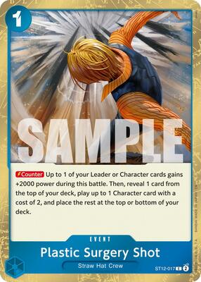 Plastic Surgery Shot - ST12-017 (Pirate Foil) card from Premium Booster -The Best- Vol. 2
