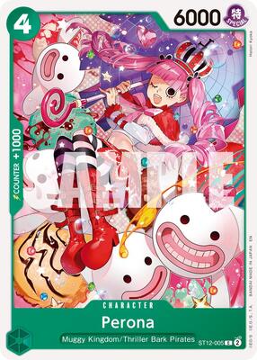 Perona (Reprint) card from Premium Booster -The Best- Vol. 2