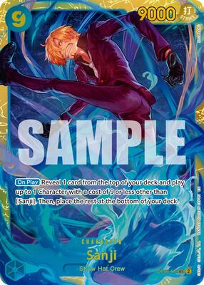 Sanji - OP06-119 (Reprint) card from Premium Booster -The Best- Vol. 2