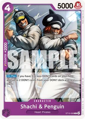 Shachi & Penguin (Reprint) card from Premium Booster -The Best- Vol. 2