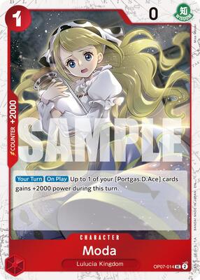 Moda (Pirate Foil) card from Premium Booster -The Best- Vol. 2