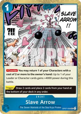 Slave Arrow (Pirate Foil) card from Premium Booster -The Best- Vol. 2