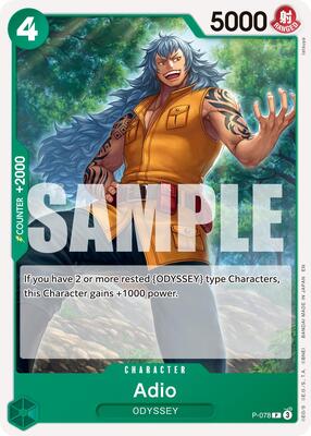 Adio card from Premium Booster -The Best- Vol. 2