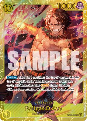Portgas.D.Ace - OP07-119 (Reprint) card from Premium Booster -The Best- Vol. 2