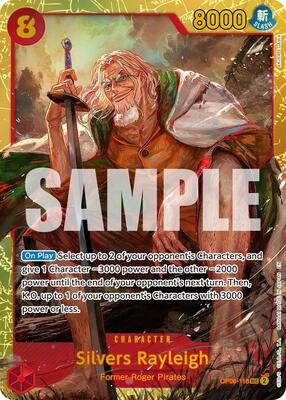 Silvers Rayleigh - OP08-118 (Reprint) card from Premium Booster -The Best- Vol. 2