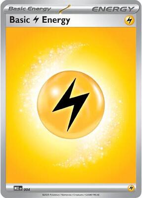 Basic Lightning Energy - 004 card from MEE: Mega Evolution Energies