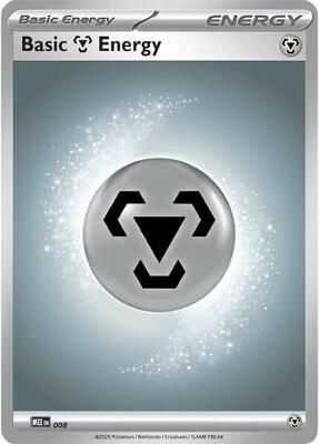Basic Metal Energy - 008 card from MEE: Mega Evolution Energies