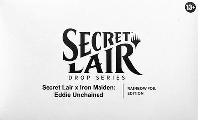 Secret Lair x Iron Maiden: Eddie Unchained - Rainbow Foil Edition card from Secret Lair Drop Series