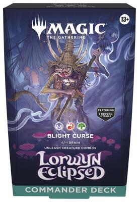 Lorwyn Eclipsed Commander Deck - Blight Curse card from Commander: Lorwyn Eclipsed