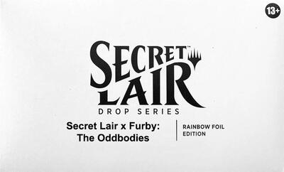 Secret Lair x Furby: The Oddbodies - Rainbow Foil Edition card from Secret Lair Drop Series