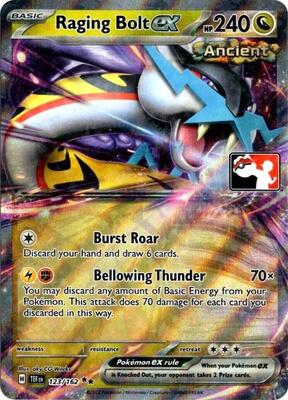 Raging Bolt ex - 123/162 card from Prize Pack Series Cards