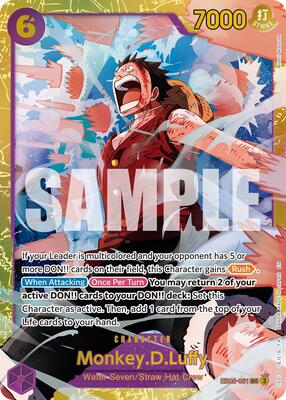 Monkey.D.Luffy - EB02-061 (Reprint) card from Premium Booster -The Best- Vol. 2